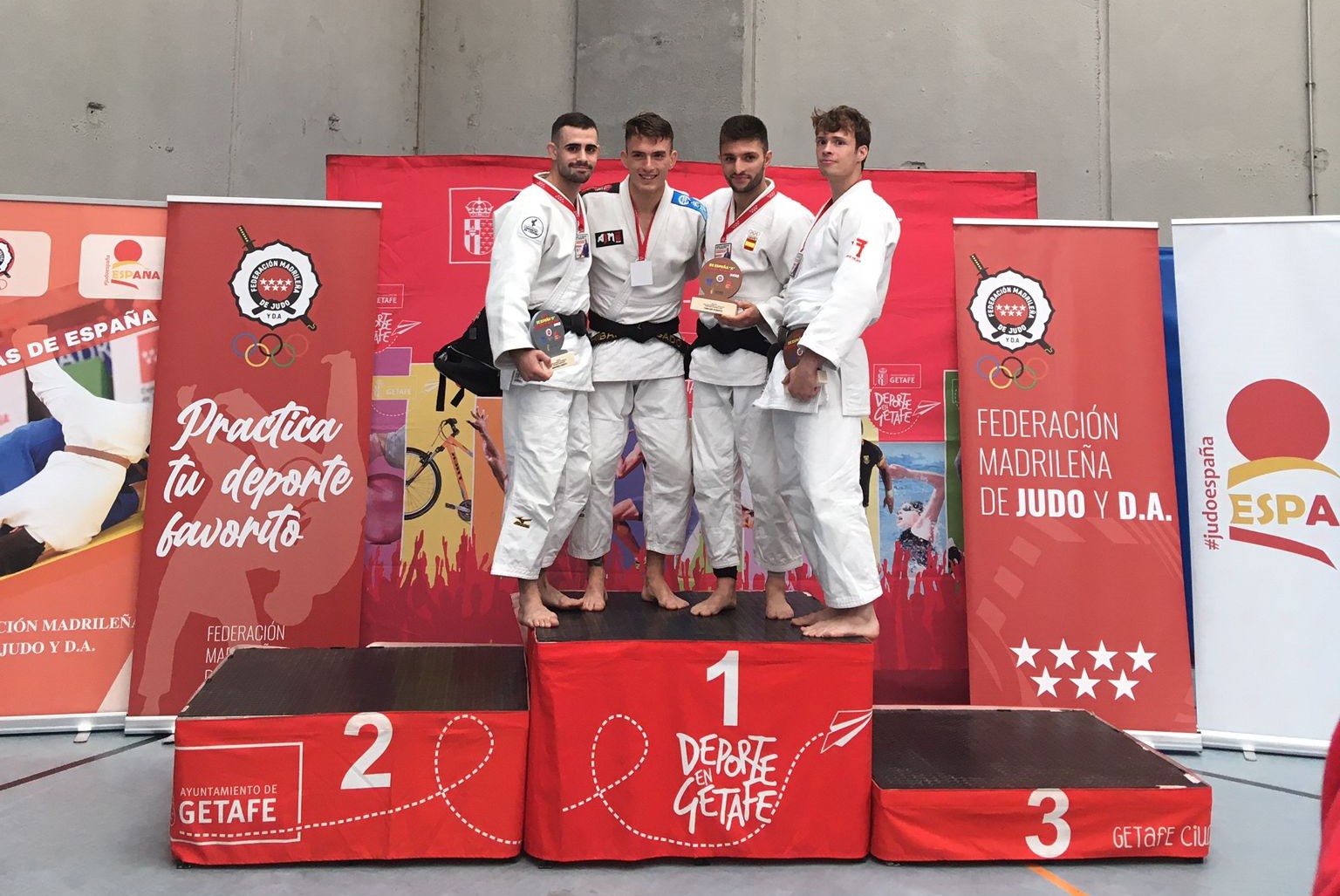 2 Medallas en la Copa España Absoluta Madrid. 28-10-23